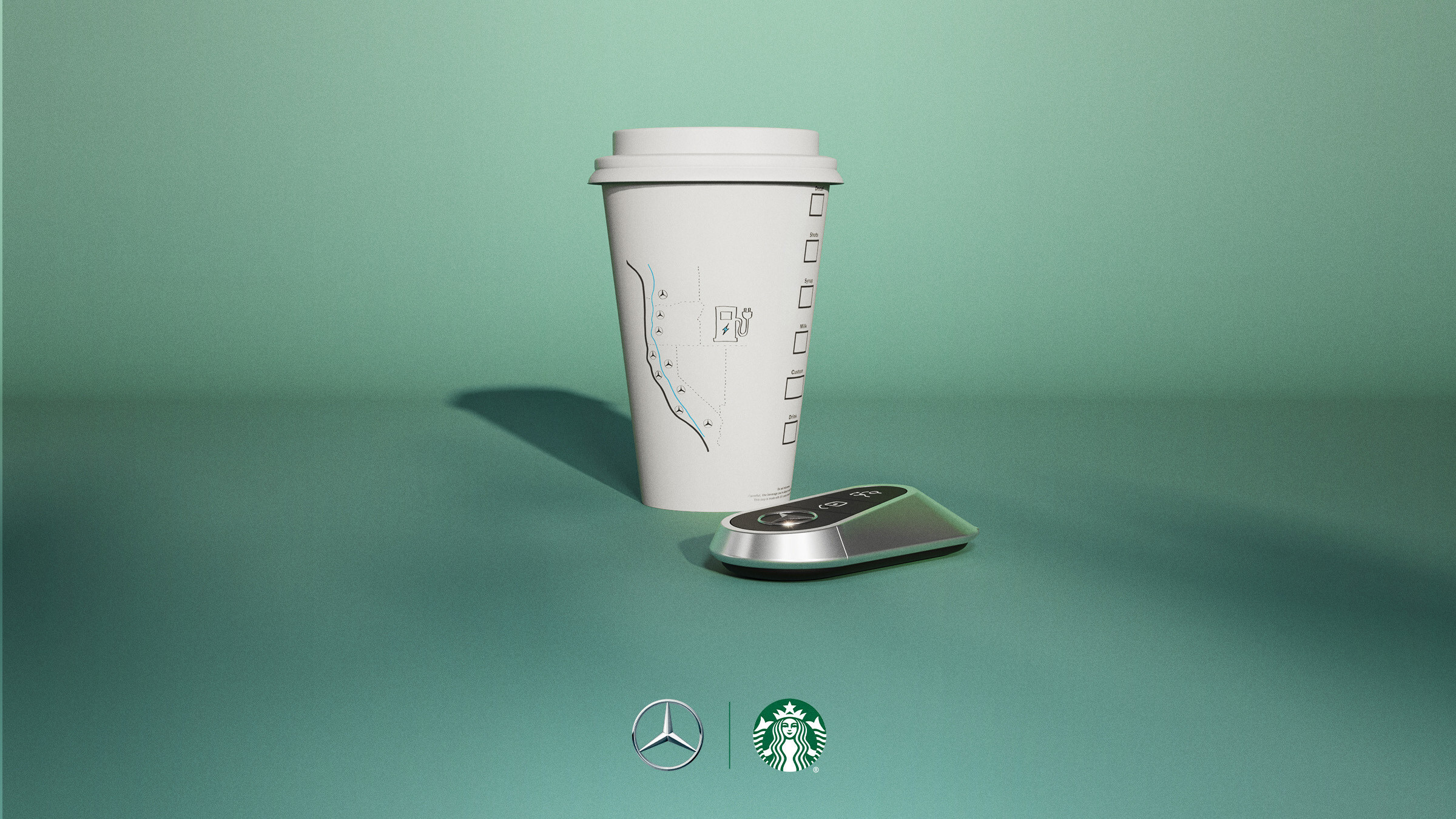 Mercedes Benz And Starbucks Collaborate To Expand High Power EV