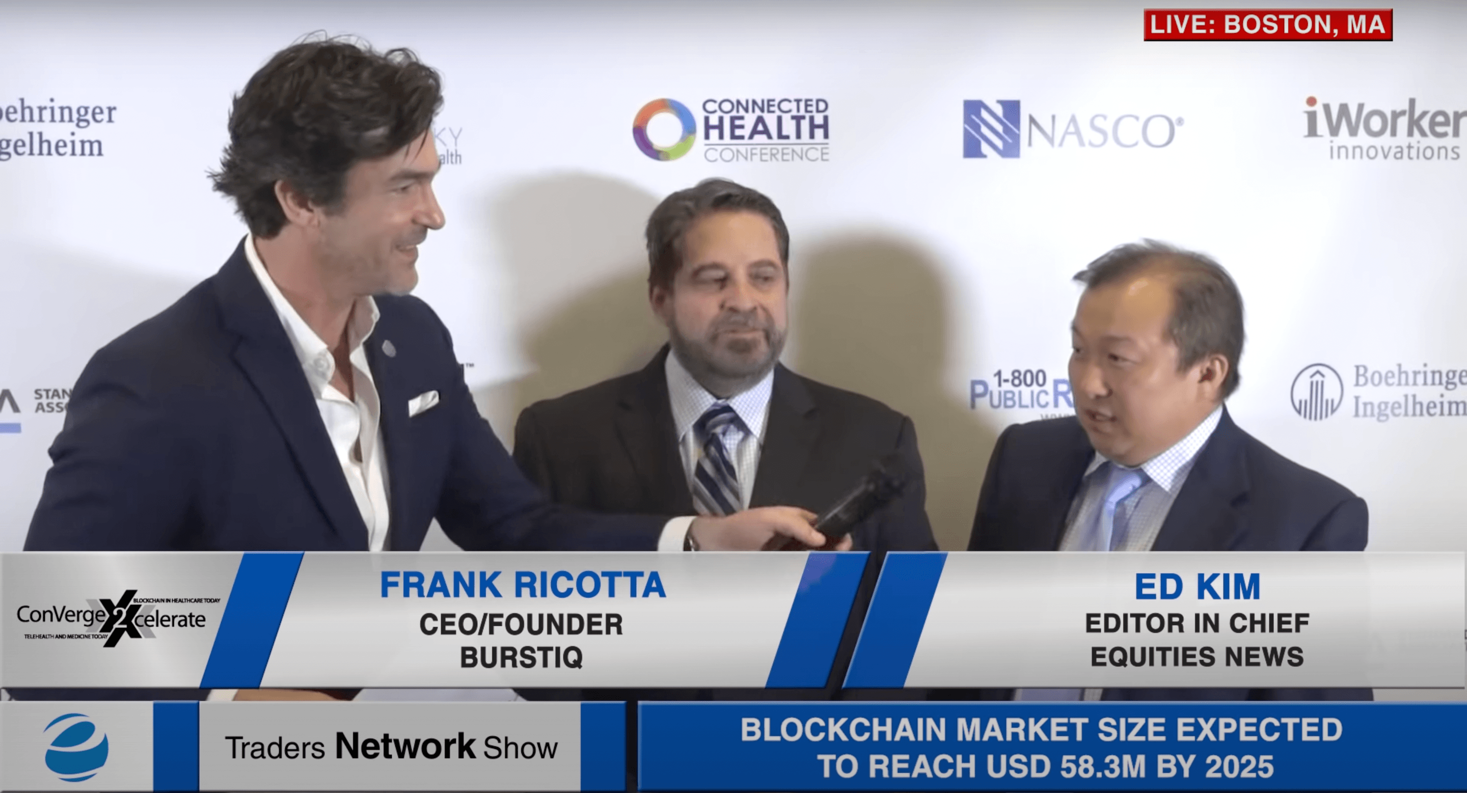 Frank Ricotta and Ed Kim Interview with Matt Bird at Converge2Xcelerate |  ESG News – Boston, MA - ESG News