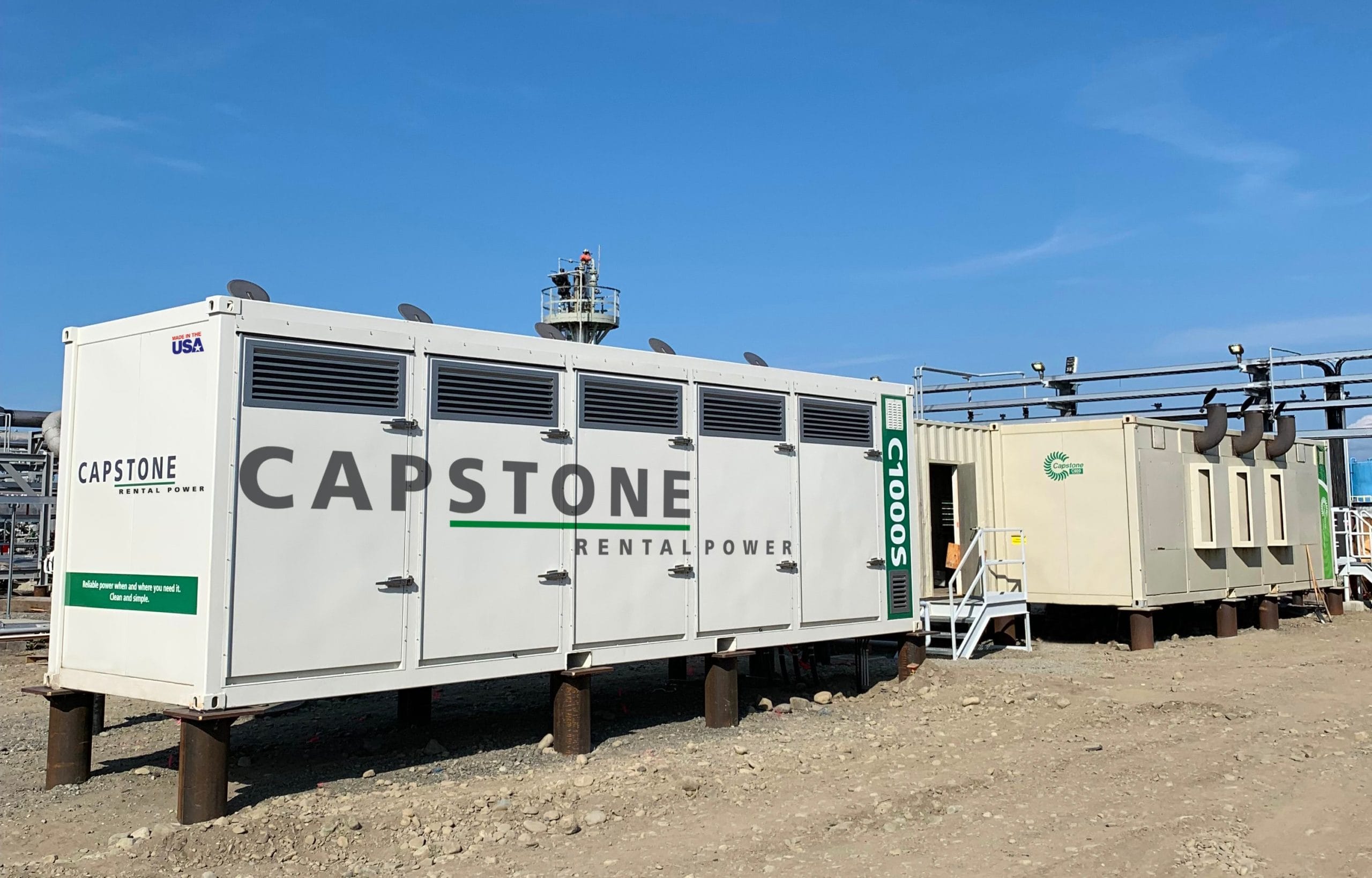 Capstone Green Energy to Provide 16 Microturbine Units for California