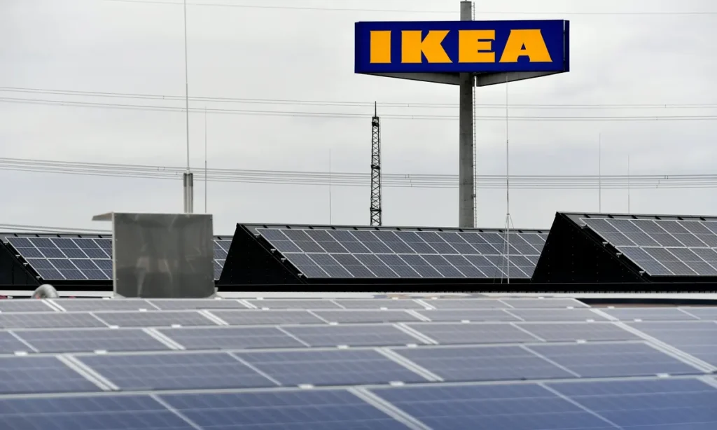 Ikea Solar and Renewable Heating Projects