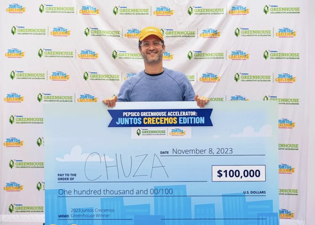 CHUZA Wins $100,000 Greenhouse Accelerator Grant from PepsiCo
