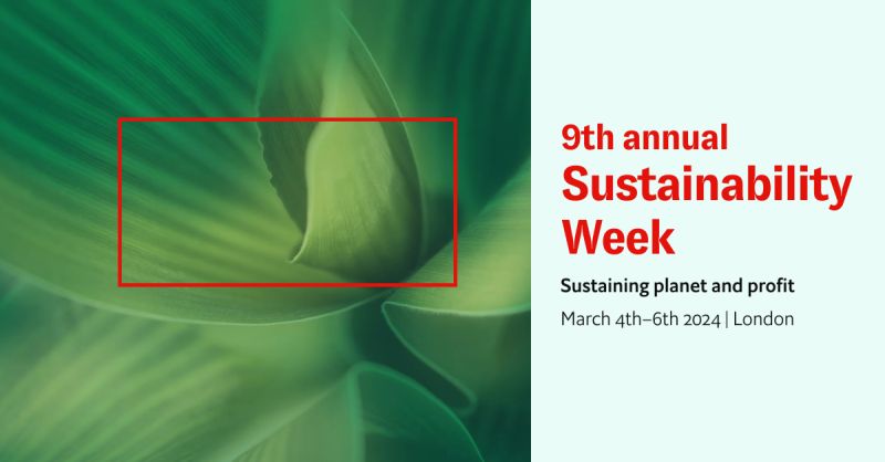 Economist Impact 9th annual Sustainability Week: Sustaining planet and profit