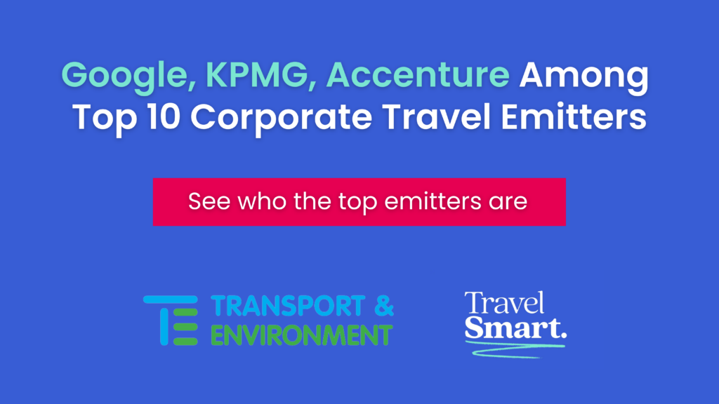 Google, KPMG, Accenture Among Top 10 Emitters: Businesses Lag on Cutting Travel Emissions Despite Climate Pledges