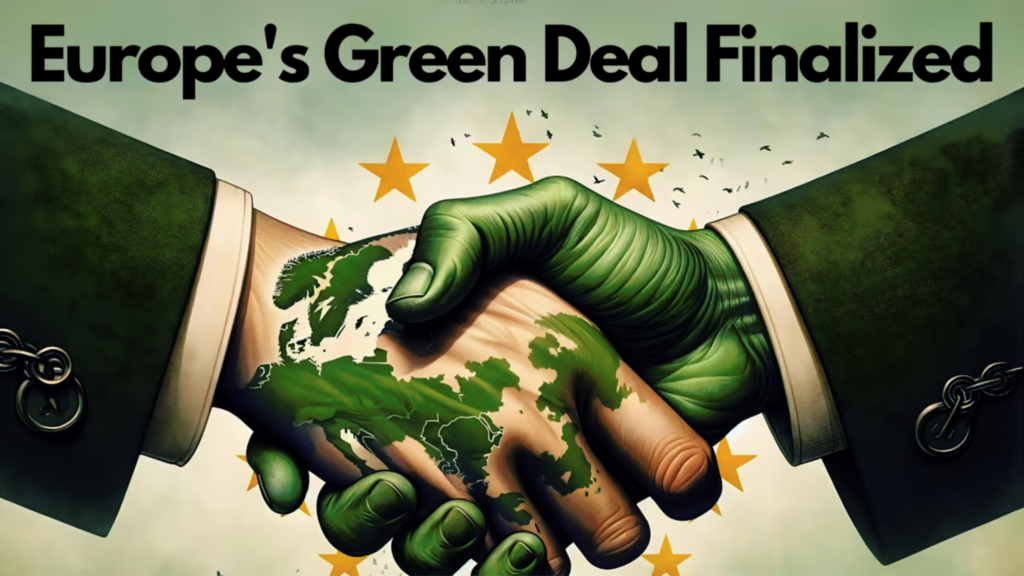 Europas Green Deal abgeschlossen