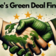 El Acuerdo Verde Europeo finalizado