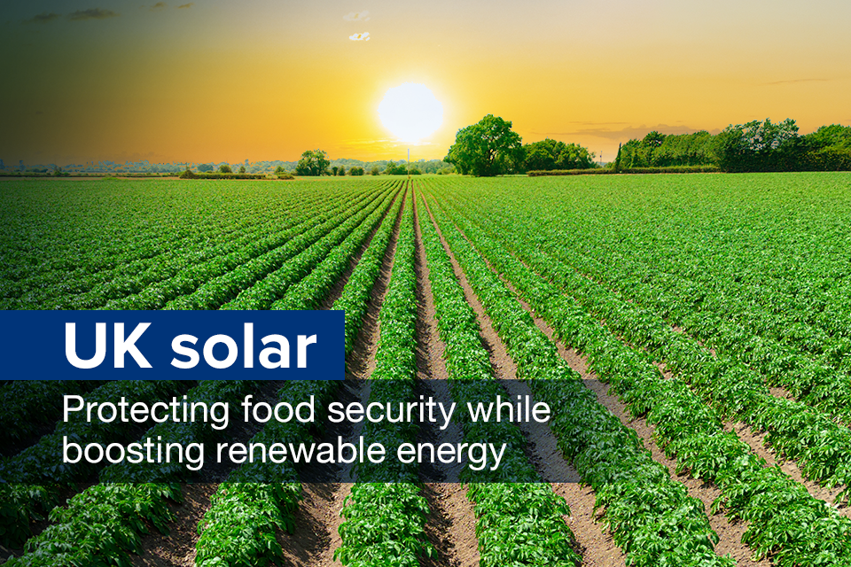 Los proyectos solares darán prioridad a las tierras no agrícolas para la seguridad energética, dice el Secretario de Energía
