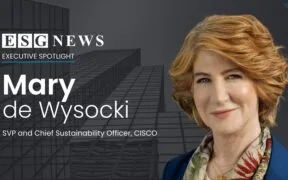 ESG News Executive Spotlight with Mary de Wysocki, CSO at CISCO