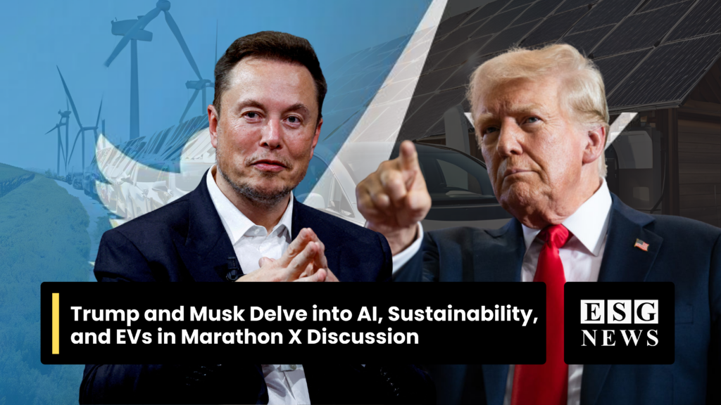 Elon Musk Advocates for Sustainable Energy in Conversation with Trump Amidst EV Industry Challenges