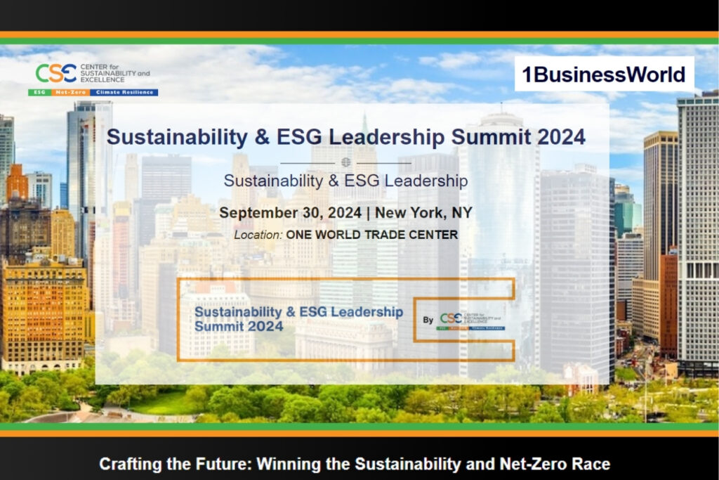 CSE Announces its 2024 Sustainability & ESG Leadership Summit at NYC's One World Trade Center