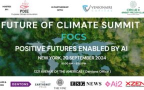 PDIE Group and Venionaire Capital Announce 'The Future of Climate Summit VOL II,' Focusing on AI-Enabled Positive Futures and Climate Solutions