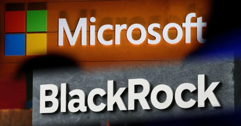 blackrock and microsoft