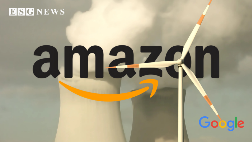 Amazon Joins Google in Nuclear Energy Deals for Carbon-Free Growth