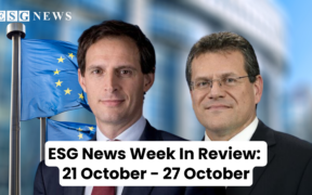 ESG News Week In Review: 21 October - 27 October