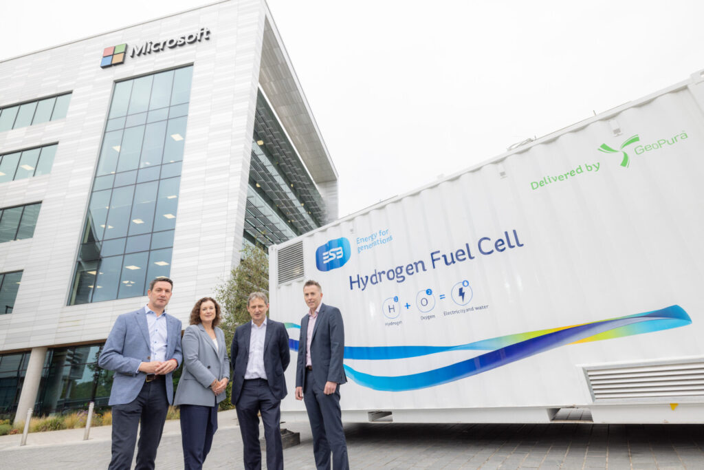 Microsoft and ESB Launch Green Hydrogen Pilot to Power Dublin Data Centre