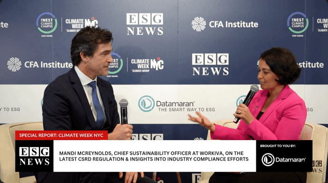 Mandi McReynolds, Chief Sustainability Officer at Workiva, on The Latest CSRD Regulation