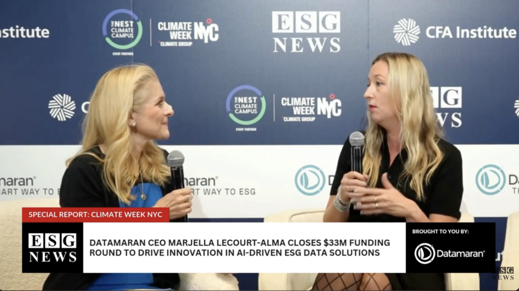 Datamaran CEO Marjella Lecourt-Alma Closes $33M Funding Round To Innovate ESG Data Solutions