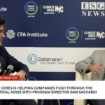 In this video, Ceres Program Director Dan Saccardi joined ESG News CEO Matt Bird to discuss recent trends in ESG and corporate sustainability