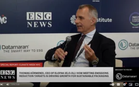 Elopak 的 Thomas Körmendi ELO.OL Matt Bird ESG 新闻 可持续包装