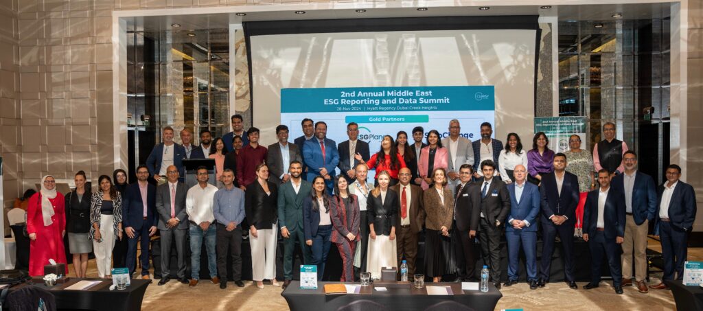 Middle East ESG Reporting Data Summit team photo