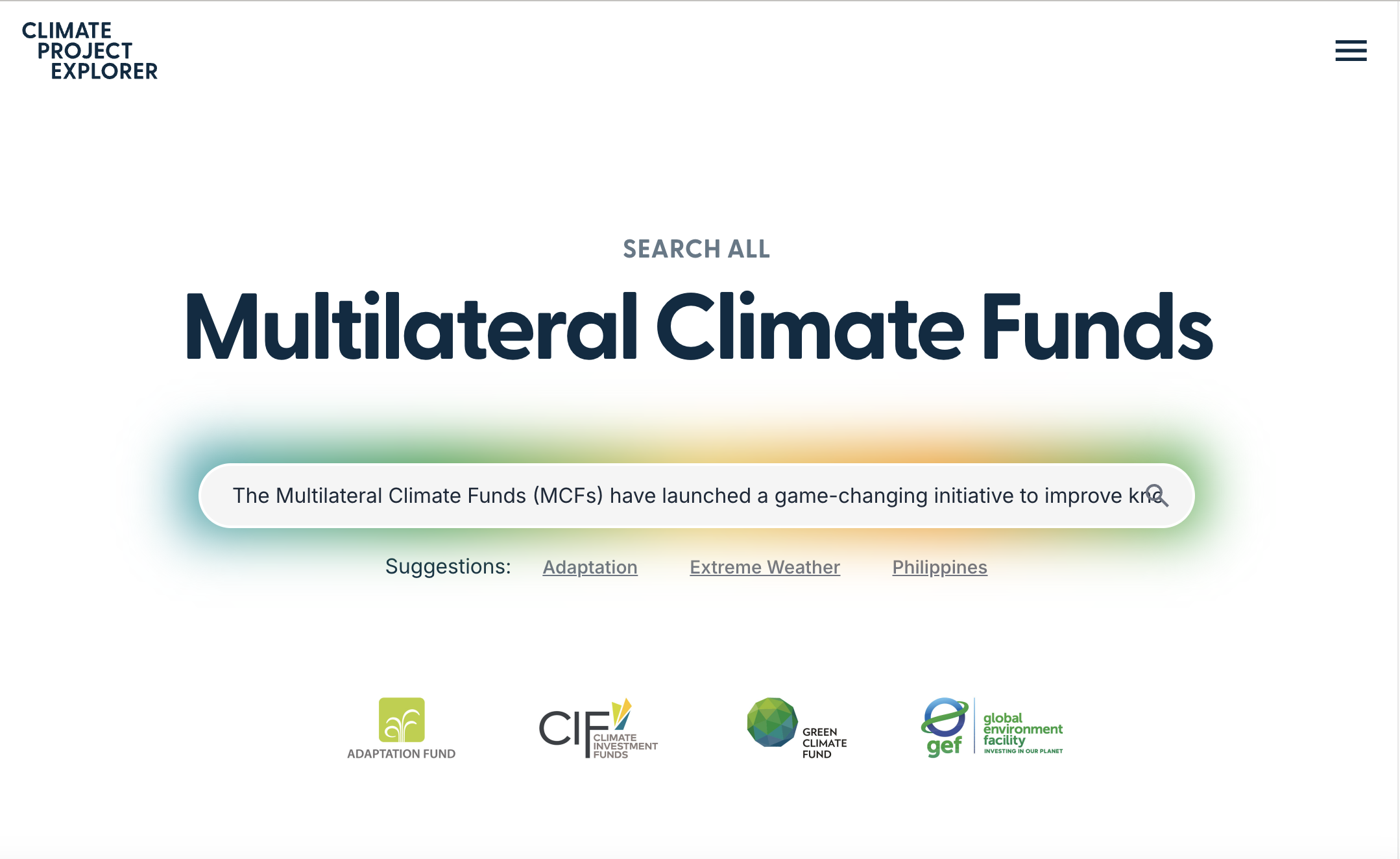 The Multilateral Climate Funds launch Climate Project Explorer at COP29