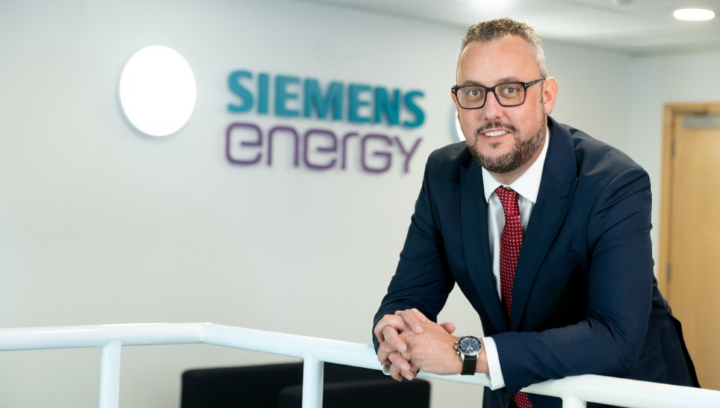 Darren Davidson, VP for Siemens Energy