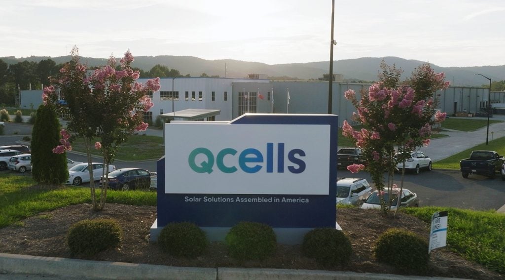 U.S. DOE Grants $1.45Billion for Qcells Solar Plant in Georgia