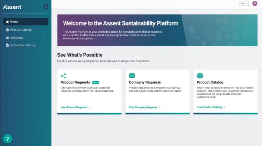 Assent Launches Sustainability Platform, Cutting Supplier Reporting Time by 92%