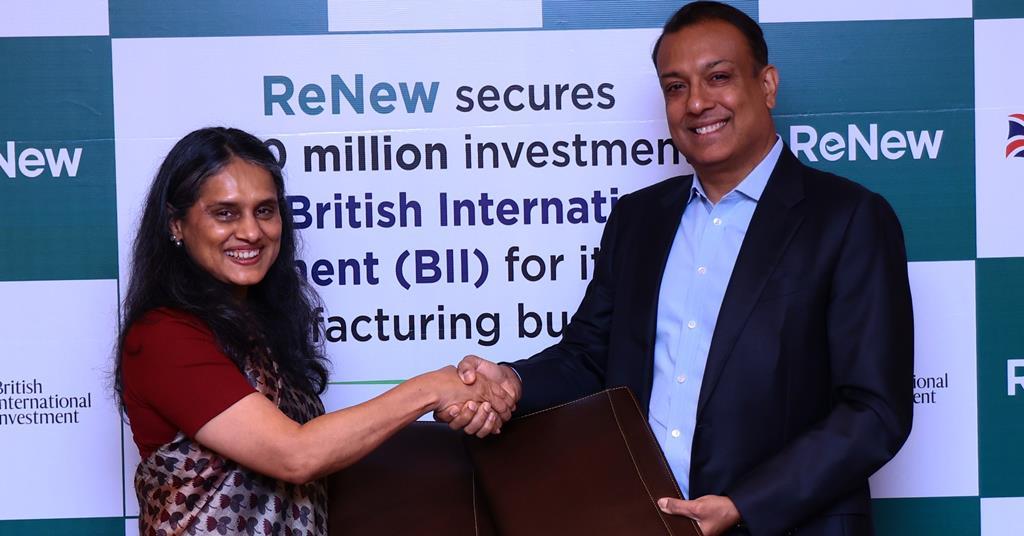 ReNew Secures $100M from BII to Expand India’s Solar Manufacturing Capacity