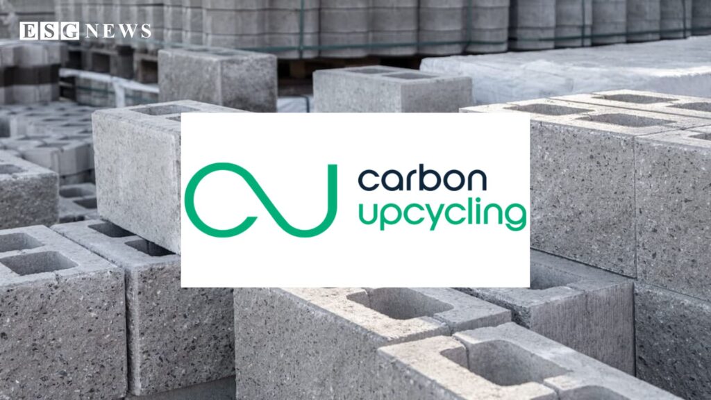 Carbon Upcycling Secures $18M to Scale Low-Carbon Cement Technology