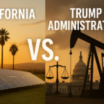 image of California sues trump administration with representation of both parties