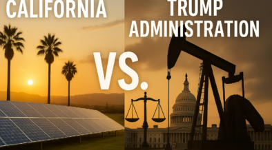 Immagine della California che fa causa all'amministrazione Trump con la rappresentanza di entrambi i partiti
