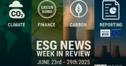 ESG News Week In Review: 23 June - 29 June