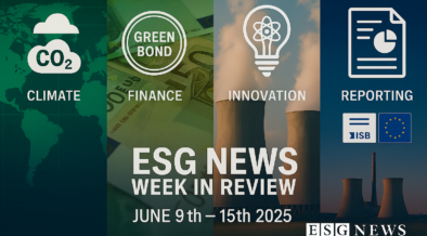Notizie ESG in rassegna la settimana; 9-15