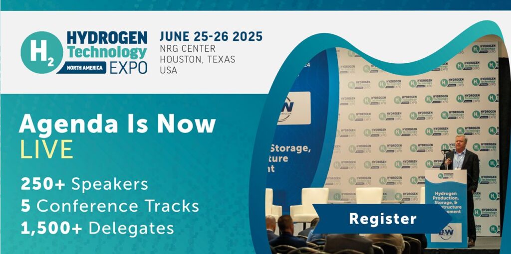 registration page for Hydrogen & Carbon Capture Technology Expo (North America).