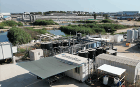 CarbonBlue Launches First CO₂ Removal System in Desalination Plant