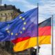 Image of EU Commission and German flags
