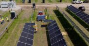 Sol Systems assembling solar farm