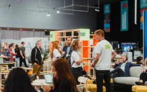 Photo of exhibit at Climate Week NYC 2025