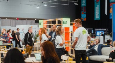 Photo of exhibit at Climate Week NYC 2025