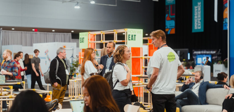 Photo of exhibit at Climate Week NYC 2025