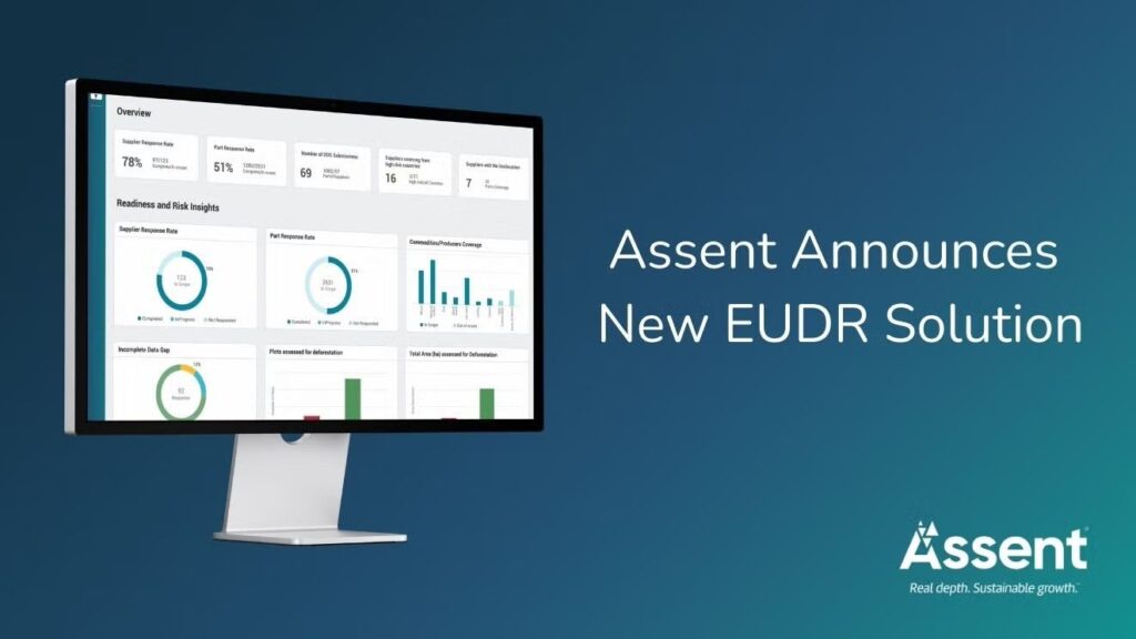 Assent lança software de conformidade com a regulamentação de desmatamento da UE antes do prazo de 2025