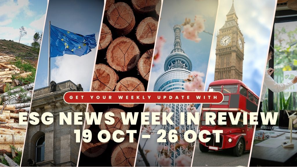 ESG News WEEK IN REVIEW 19 Oct - 26 Oct
