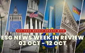 ESG News Week In Review: 3 October - 12 October