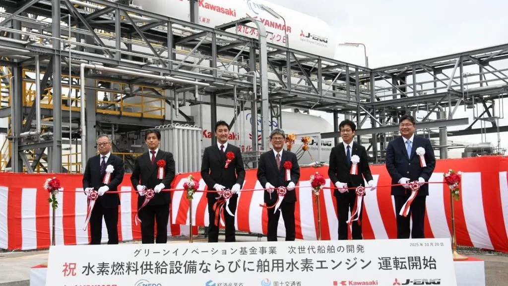 Japan Advances Maritime Decarbonization with World’s First Land-Based Hydrogen Engine Test