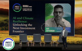 Jeff Gitterman Speaks About AI and Climate Resilience Investment at Nest Climate Campus, Climate Week 2025
