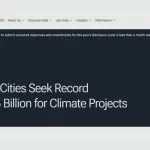Cities Face $105 Billion Funding for Climate Resilience: CDP Finds