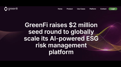 GreenFi Secures $2M to Scale AI-Driven ESG Risk Platform Across Global Financial Markets