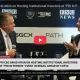 Jim Manczak sitting in the ESG News studio interviewing David Atkin CEO of PRI