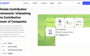Mirova Research Center, Sweep Launch New Climate Contribution Framework to Measure Corporate Net Zero Impact