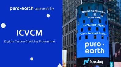 ICVCM Approves Puro.earth as CCP Eligible Carbon Crediting Programme